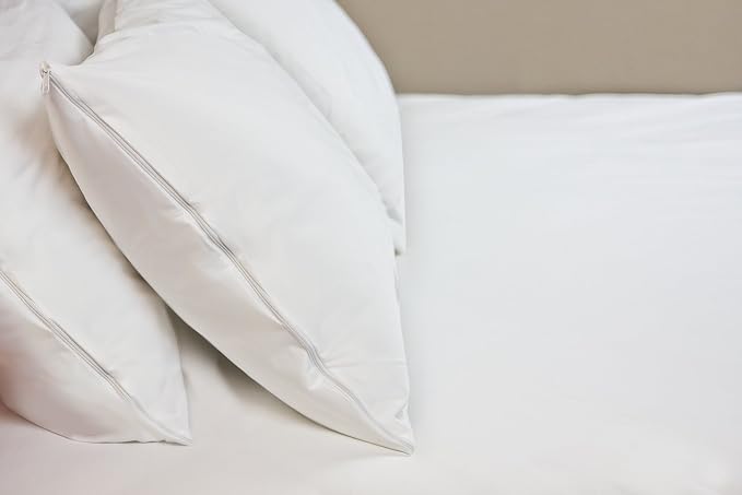 HOSPITOLOGY PRODUCTS Pillow Encasement- Zippered Bed Bug Dust Mite Proof - Image 3