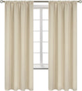 BGment Beige Room Darkening Curtains 72 Inches Long by BGment