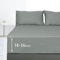 Sunflower California King Fitted Sheet, 1-Piece Extra Deep Pocket Fitted Bottom by SunflowerHometexUS