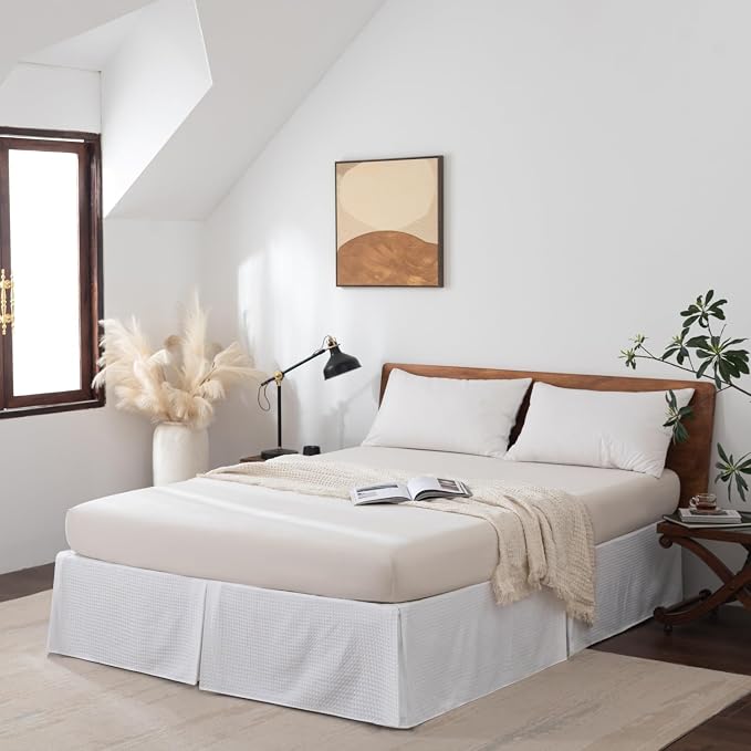 Full Bed Skirt, Wrap Around Bed Skirt - Image 3