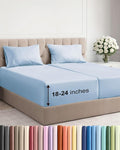 Extra Deep Pocket Split King Sheets by CGKUnlimited