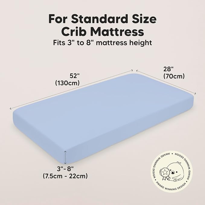 KeaBabies 2-Pack Baby Crib Sheets - Image 3