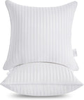 Oubonun 30 x 30 Throw Pillow Inserts, Firm and Fluffy Decorative Square Pillows by Oubonun