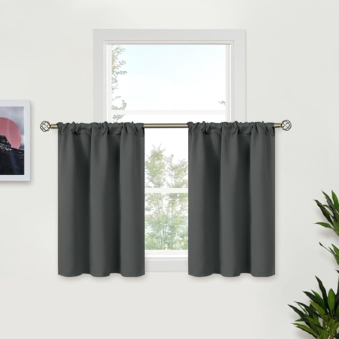 BGment Short Blackout Curtains 30 Inches Length by BGment