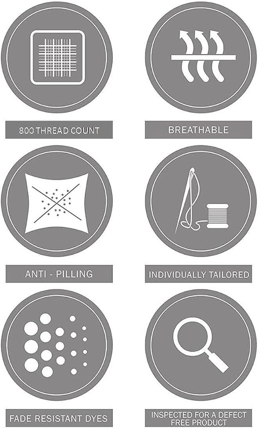 Navy Blue Wrap Around Bed Skirts - Image 7