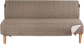 H.VERSAILTEX Reversible Futon Cover Water Repellent Armless Sofa Slipcover by HVERSAILTEX