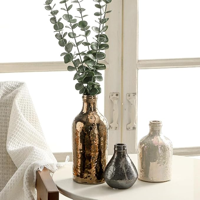 Ceramic Vase Set of 3 | Decorative Vases Home Decor | Flower Pampass Boho - Image 5