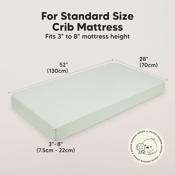 KeaBabies 2-Pack Baby Crib Sheets - Image 3