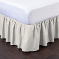Bed Skirt - Ruffled Bed Skirt 12 Inch Drop Dust Ruffle - Dust Ruffle Bedskirt by Unknown