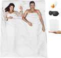 Sleeping Bag Liner, Travel Sheet & Adult Sleep Sack, Camping Sheets Travel by BREENHILL