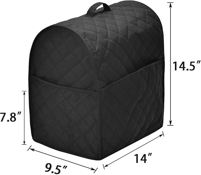 Stand Mixer Dust Cover with 3 Pockets Compatible with KitchenAid Tilt Head - Image 4