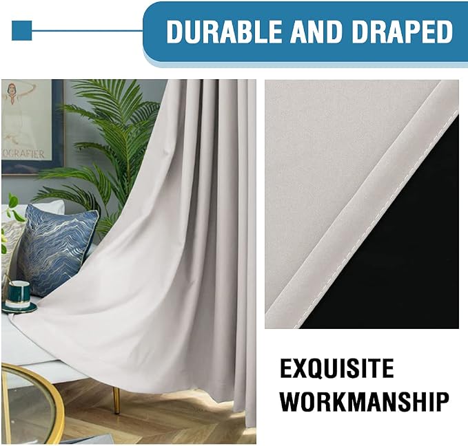 H.VERSAILTEX 100% Blackout Curtains - Image 6