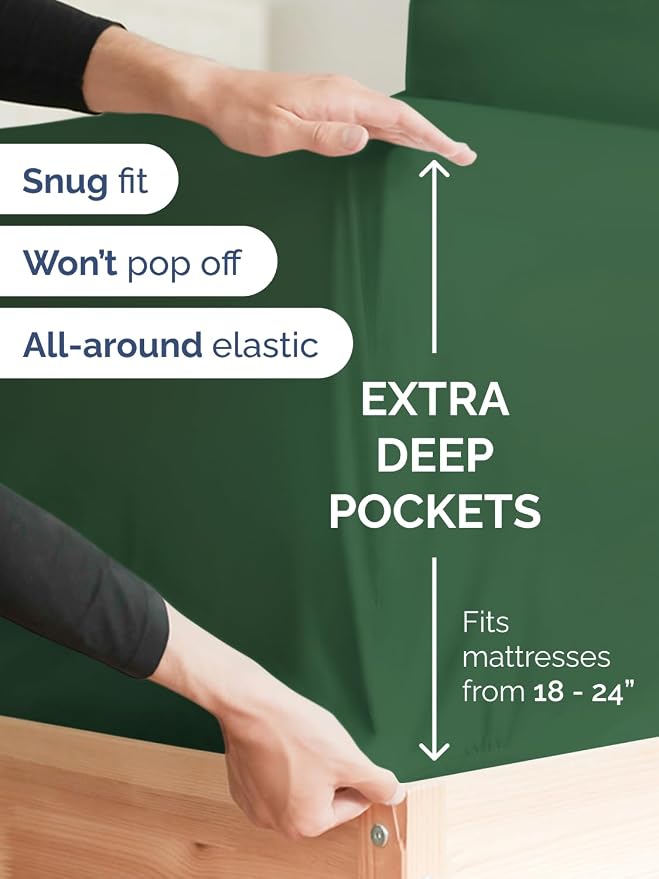 Extra Deep King Fitted Sheet - Image 2