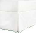 HIG Off-White Chic Queen XL Bed Skirt by HIG