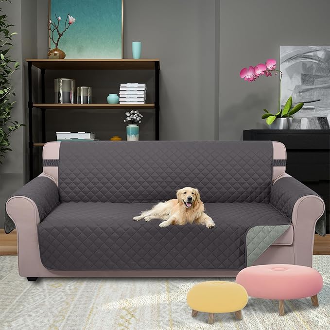 U-NICE HOME 4 Seater Sofa Cover 91 Inch Large Couch Covers - Image 2