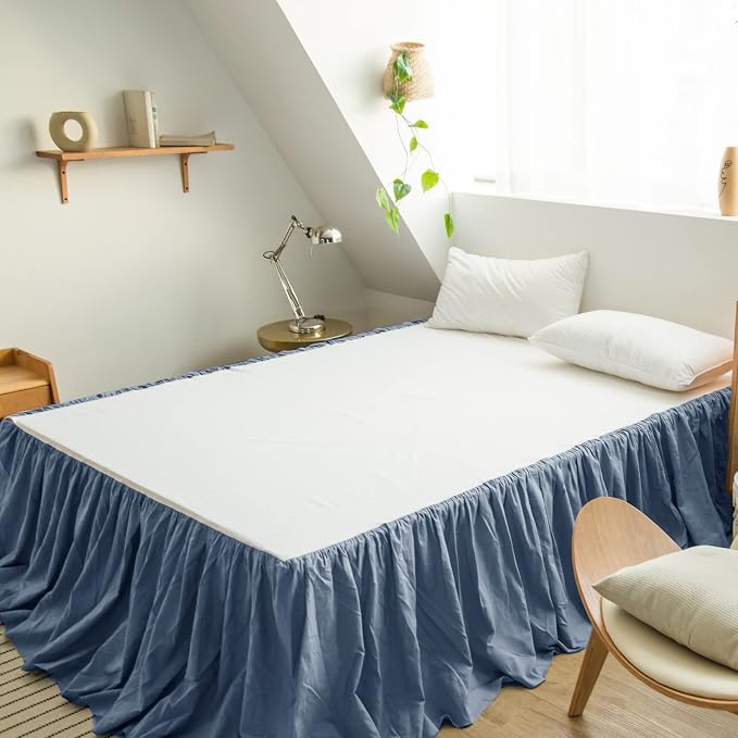 BISELINA French Linen Bed Skirt - Image 6
