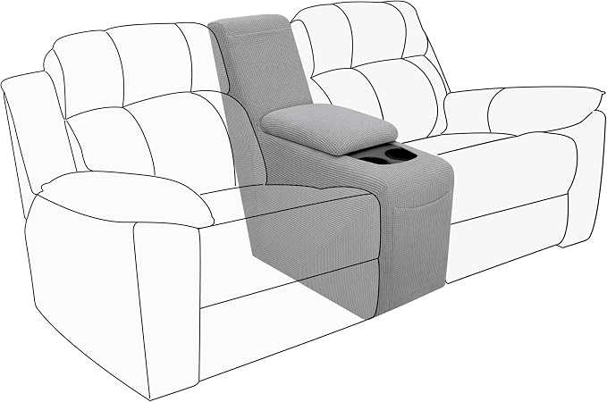 Easy-Going 2-Piece Recliner Console Cover by Easy-Going