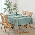 maxmill Tablecloth Stain Resistant Waterproof Wrinkle Resistant Spillproof by maxmill