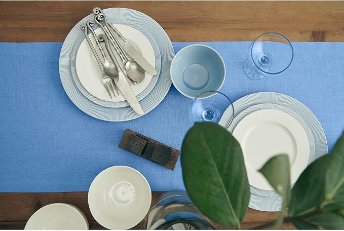 Solino Home Linen Table Runner 108 Inches Long - Image 3