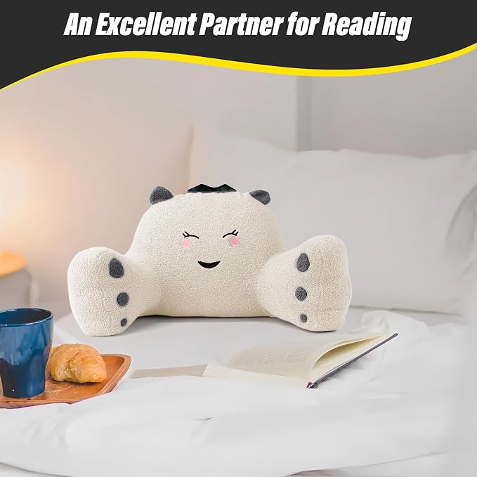 Reading Pillow for Sitting in Bed Couch Teens/Adult, Back Rest Pillow for - Image 6