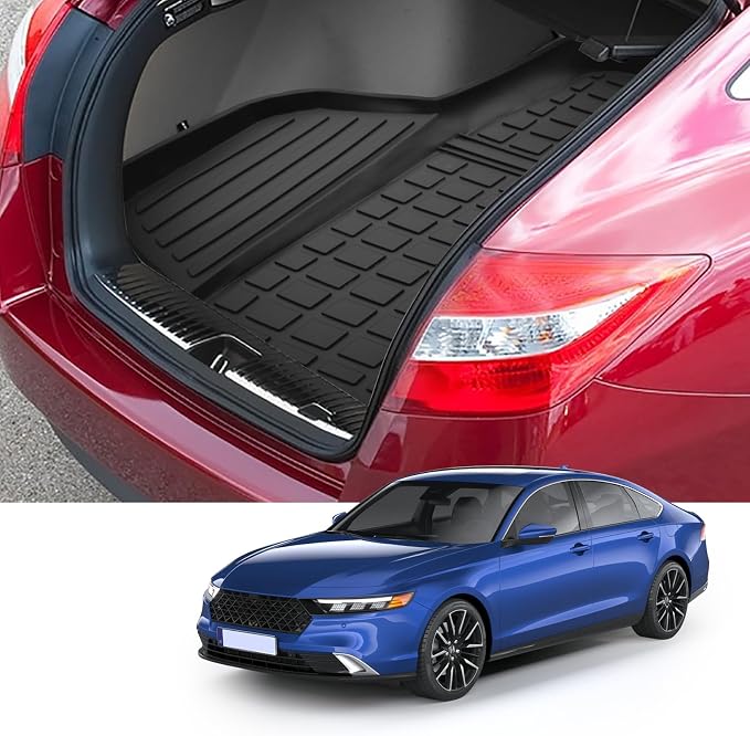 Custom for 2018-2025 2026 Honda Accord Cargo Mats Trunk Liner All Weather TPE - Image 3