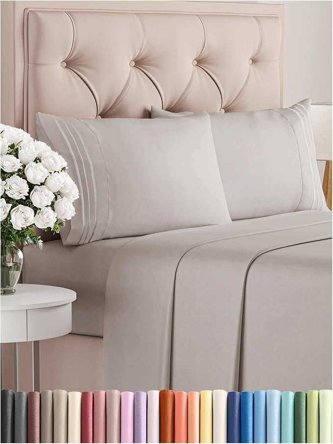 King Size 4 Piece Sheet Set by CGKUnlimited
