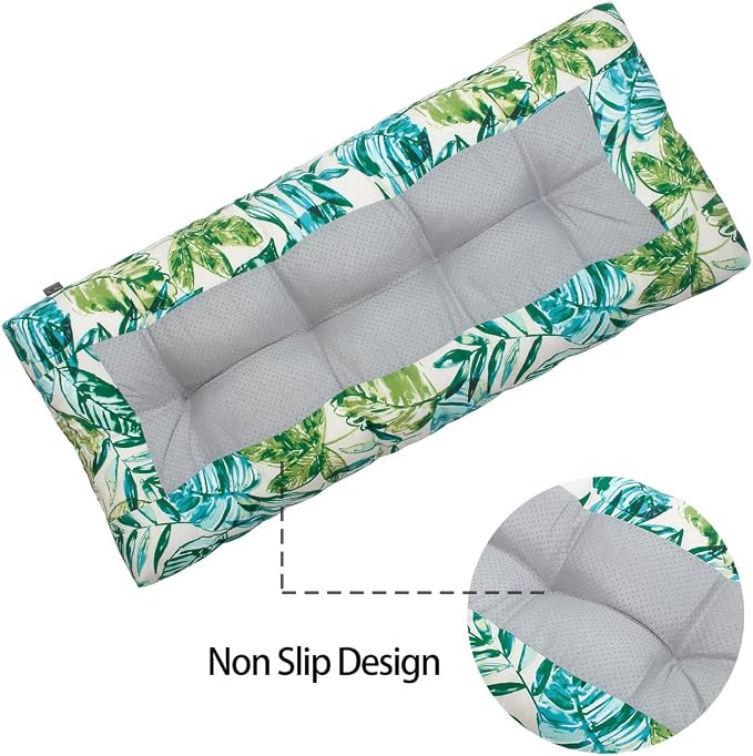 FUNHOME Outdoor Bench Cushion 48 x18 inch - Image 2
