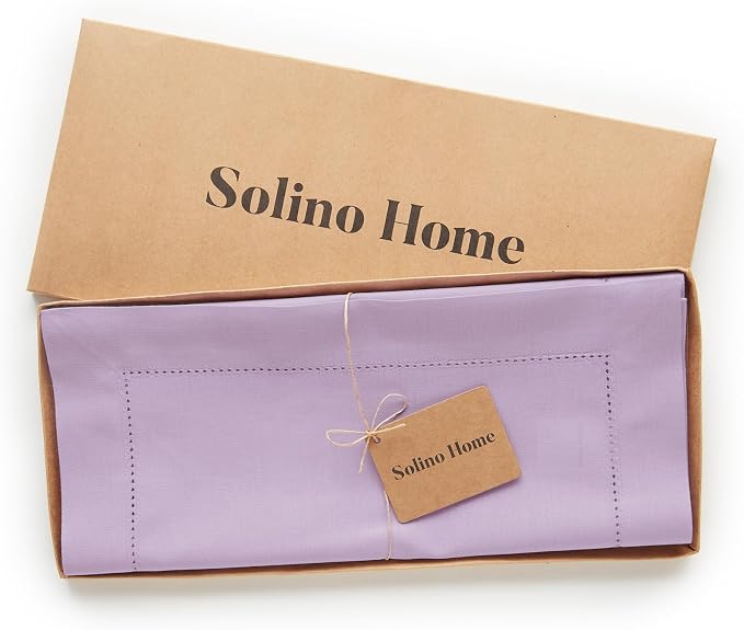 Solino Home Cotton Linen Table Runner 48 Inches - Image 5