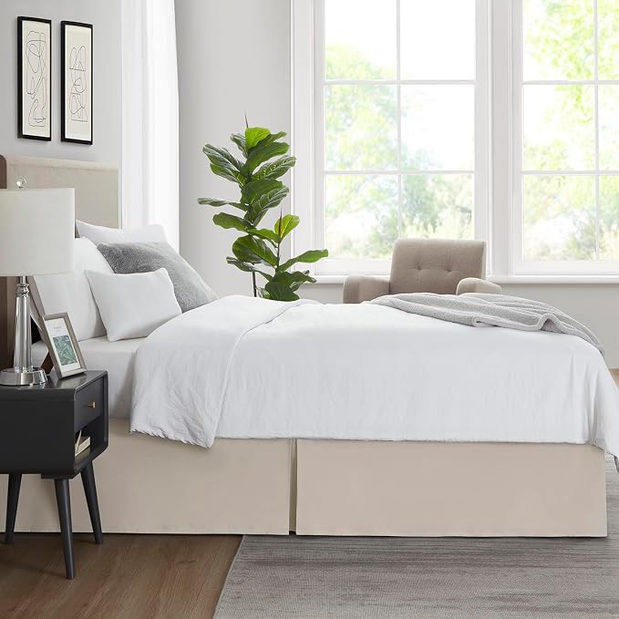 Nestl Linen Full XL Bed Skirt - Image 7