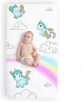 JumpOff Jo - Fitted Crib Sheet, Super Soft Breathable 100% Cotton Baby Crib by JumpOffJo
