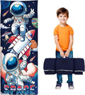 Toddler Nap Mat Kids Sleeping Bag 59‘’×24‘’, Soft Slumber Bag by Alldomess