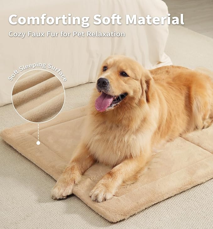 MADE 4 PETS Dog Crate Pad Bed for Large Dogs, Washable & Reversible, Anti-Slip - Image 2