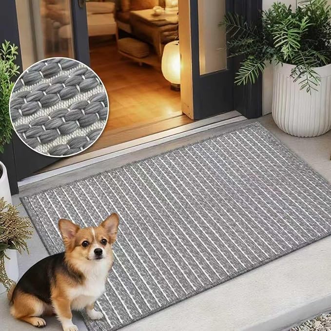 Grey Bathroom Rugs - Image 2