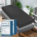 Cot Sheet 31" x 75", Cot Fitted Sheet Ultra Soft and Breathable Snug Fit by Moonsea