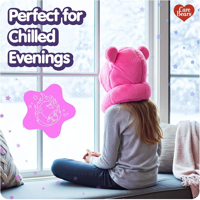 Care Bears - Cheer Bear Snuggle Hood, Travel Pillow - Image 5