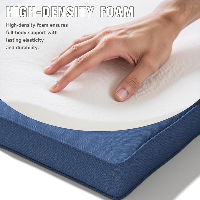 Outdoor Chair Cushions 23" x 24" x 4", Patio Deep Seat Replacement Cushions Set - Image 3