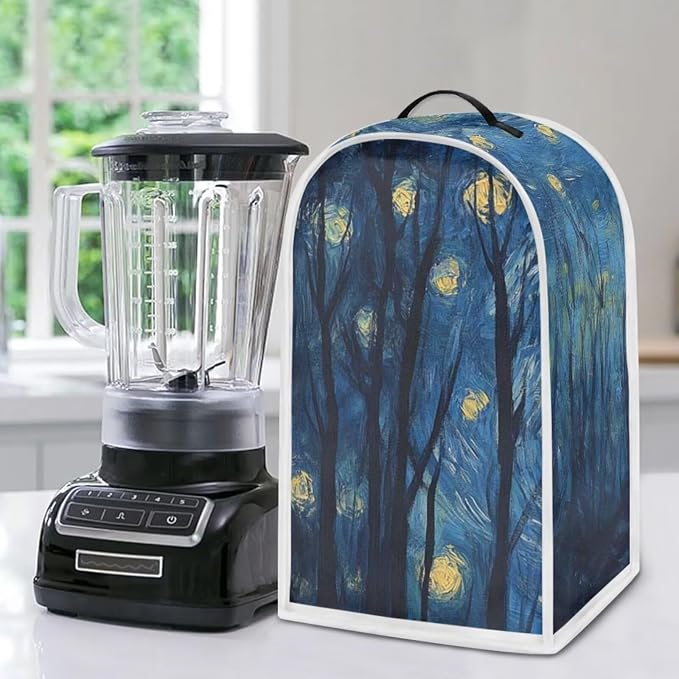 Blender Cover Dust Cover Print, Van Gogh Starry Night - Image 5