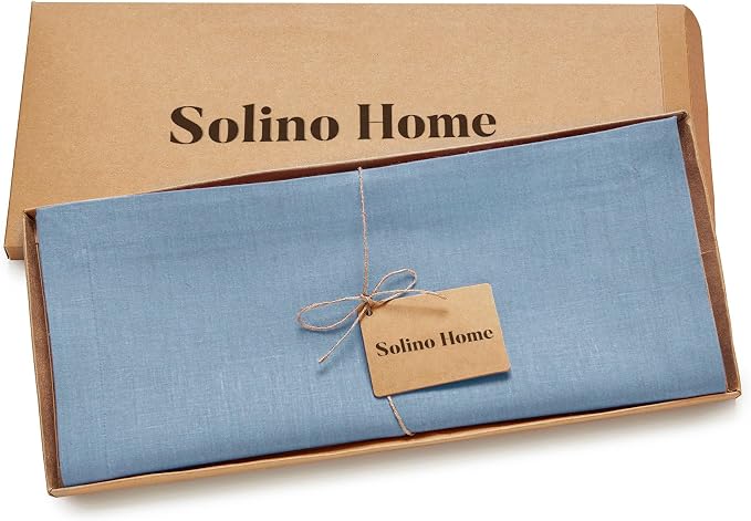 Solino Home Linen Table Runner 108 Inches Long - Image 5