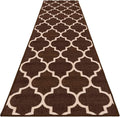 House, Home and More Skid-Resistant Carpet Runner – Moroccan Trellis Lattice – by HouseHomeandMore