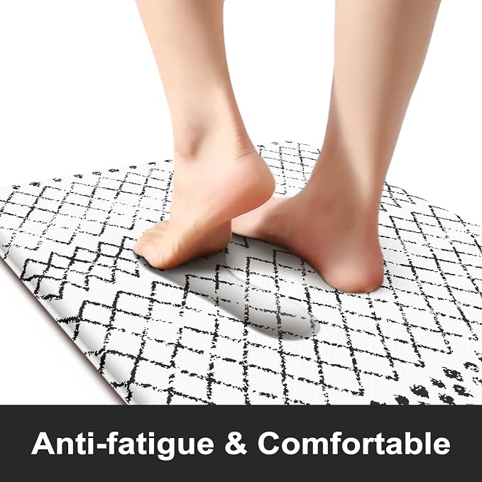 KIMODE Kitchen Runner Rug, 17.3" x 59" Anti Fatigue Kitchen Mats - Image 3