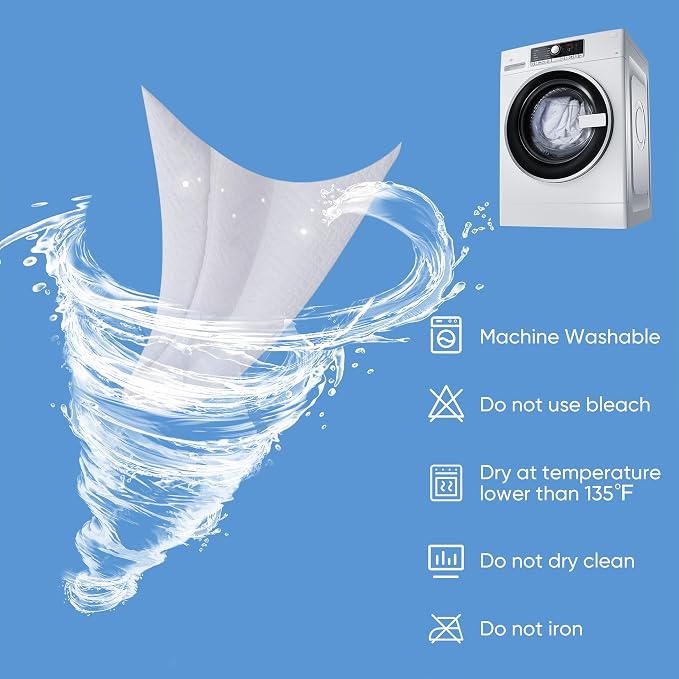 Cooling Waterproof Mattress Protector Twin Size, Mattress Cover 3D Air Fabric - Image 6