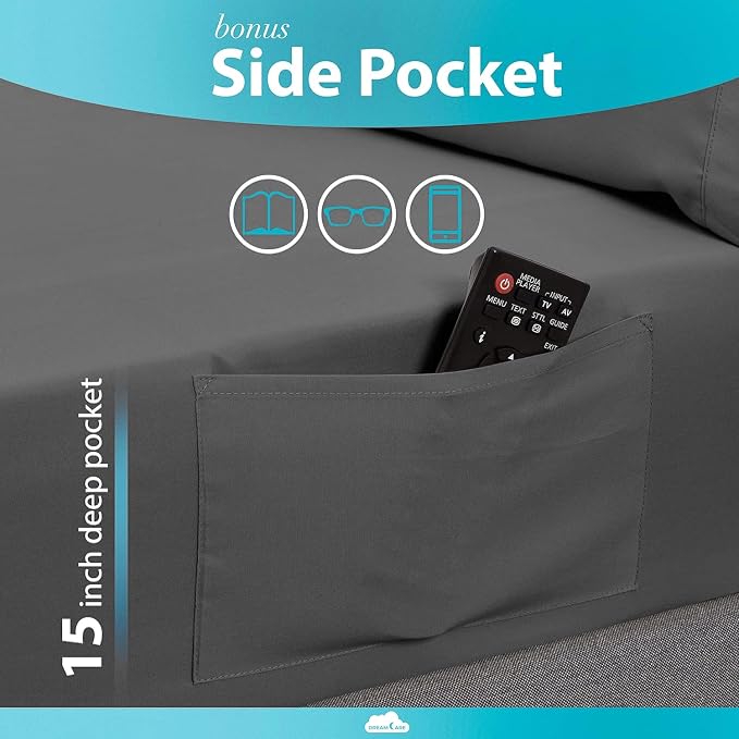 DREAMCARE California King Sheet Sets - Image 3