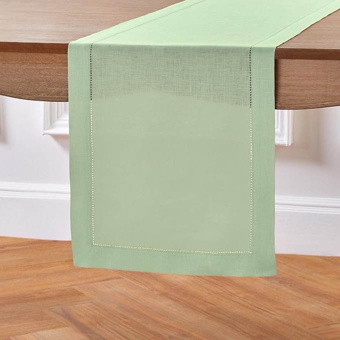 Solino Home Linen Table Runner 120 Inches Long - Image 2