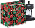 Coffee Maker Cover, Christmas Holiday Coffee Dust Cover Washable Removable by Unknown