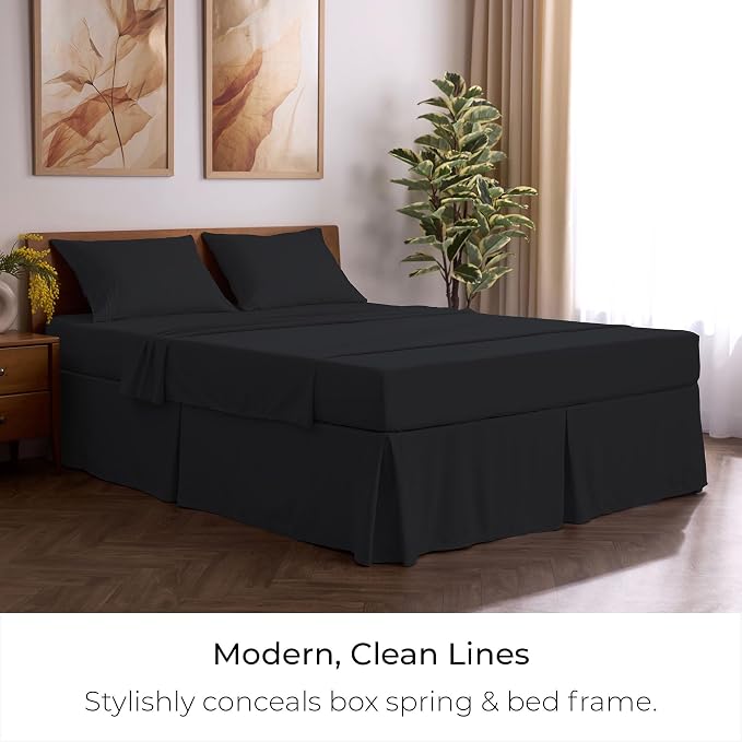 Mellanni Bed Skirt King Size - Image 5