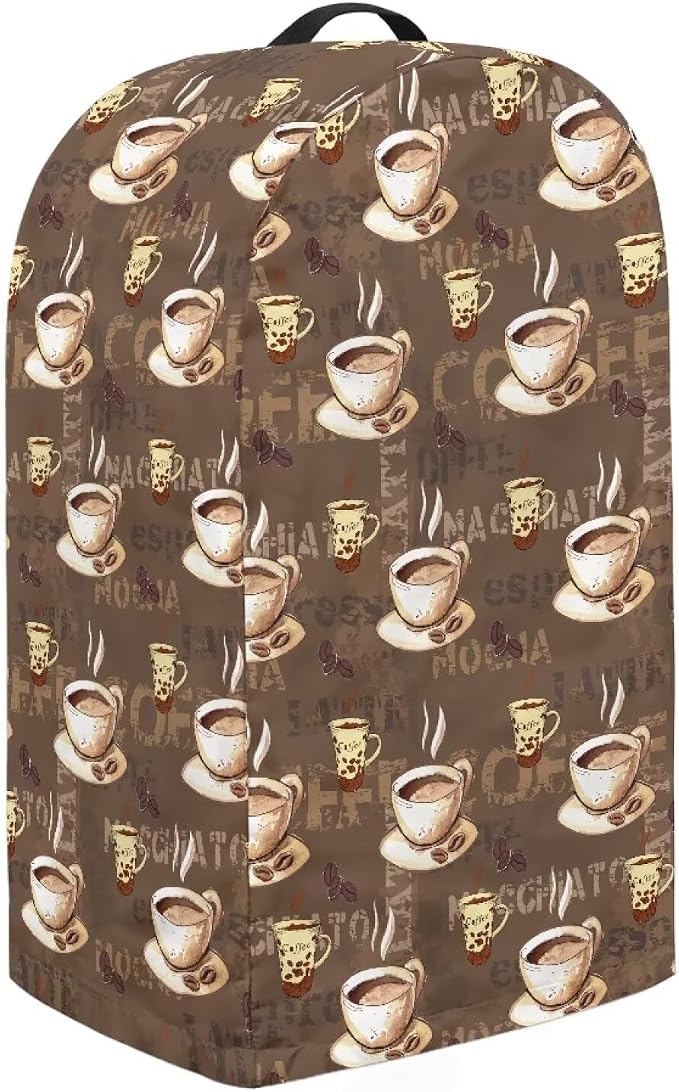 Coffee Cups Blender Cover Dust Proof Small Appliance Cover Foldable Dust Cover - Image 4