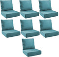 Outdoor Cushion Set for Furniture Patio Furniture, UV Resistant, Water Resistant by PLANNTONNEO