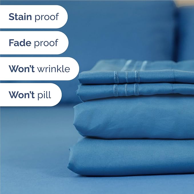 Twin XL Size 3 Piece Sheet Set - Image 5