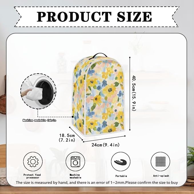 Print Dust Blender Covers For Kitchen Food Processor Cover for Women Stand - Image 6