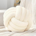Petrella Knot Pillow Ball Round Throw Pillows Home Decor Cushion Decorative by Petrellatoy